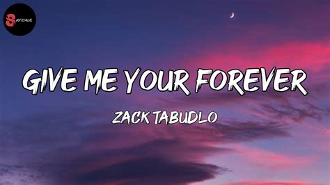 give me your forever lyrics